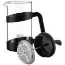 Resto prantsuse press 90509, 1000 ml, borosilikaatklaas, roostevaba terasfilter, plastmassist kaas, must