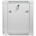 Lanberg Seinale kinnitatav rack 19'' 9U WF01-6409-10S, 600mm, 450mm, 512.35mm, 60kg, IP20, klaasuks, 2 ventilaatoriava