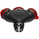 SPLITTER EXTREME 3-WAY/ FLAP COVER IP54 16A AW70279 AWTOOLS