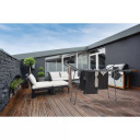 LEIFHEIT Drabužių džiovintuvas Pegasus 150 Solid Black 1081690 15 m pakabinimo ilgis, 105 cm aukščio sparnai, plotis 55 cm