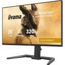 Iiyama G-MASTER GB2591HSU-B1 LCD monitor, 62.2 cm, 1920 x 1080 px, 320 Hz, 0.4 ms, 2xHDMI, 1xDP, 4xUSB, reguleeritav alus