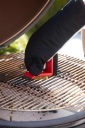 Barbecook 3-in-1 grillipuhastushari grillrestide puhastamiseks harjamine lihvimine kraapimine 150x60x110mm BC-ACC-7064 punane