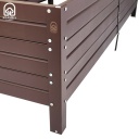 Kõrgendatud aiapeenar Klasika Garden 1500x750x300mm, värvitud RAL7016 3075150R