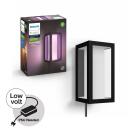 Philips Hue WCA Impress Āra Sienas Lampa 8718696174333, 8 W, 2000-6500 K, IP44, LED, 1180 lm, Dimmable, Zigbee