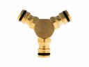 3-way hose coupling BRASS-LINE series T07330 Tvardy