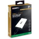 Emtec Pārnēsājamais SSD ECSSD1TX210P, 1TB, 2000MB/s, 1700MB/s, USB 3.2 Gen2x2, triecienizturīgs, saderīgs ar Mac un Windows