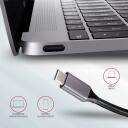 Axagon dokstatsioon HMC-5 USB 3.2, 2x USB-A, 1x USB-C, 1x HDMI, 5Gb/s, 100W PD, 110 x 35 x 12.5 mm