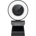 Sandberg Streamer USB vaizdo kamera Pro Elite 134-39, 2560x1440, 60fps, USB 2.0, 2m, juoda, automatinis fokusavimas