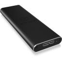 Raidsonic SDD cietā diska korpuss IB-183M2, USB 3.0, M.2 SATA, 1x M.2 22x30/42/60/80mm, alumīnijs, datu indikators