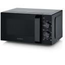 Severin Mikroviļņu krāsns MW 7790, 700 W, 20 l, 5 jaudas līmeņi, 35 minū&scaron;u taimeris, atkausē&scaron;ana, hroma rokturis