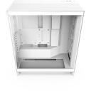 Nzxt Korpus H7 Flow RGB CM-H72FW-R1, 3x120mm esiventilaatorit, 10 ventilaatori mahutavus, 2x USB-A, 1x USB-C