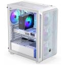 Endorfy Корпус ПК Arx 500 White EY2A018, 3x140mm передние вентиляторы, 1x140mm задний вентилятор, USB-C 10Gbps