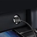 Baseus Auto Laadija, CCALL-ML01, 2xUSB, 5V, 3.1A, 15W, must, 2 laadimisporti