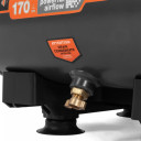 Kompresorius be alyvos  DAC 170S DAEWOO, 0,9kW, 170l/min, 8bar, 3l