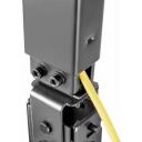 Sbox Projektoru stiprinājums PM-18M, 20kg, -15&deg;/+15&deg;, -10&deg;/+10&deg;, 430-650mm, 225-316mm, tērauds, melns, pulvera pārklājums