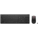 Lenovo Klaviatuur ja hiir komplekt 4X31R64494, 2.4 GHz, 3 nuppu, must, meedia juhtimine