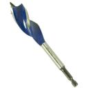 Irwin Puidu puurebit 10506624, 15cm, 25mm, Blue Groove, teras, HEX, ettepoole suunatud puurumine, kuiv, puit, 1 tk.