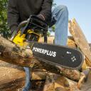 Цепная пила 37cc, POWERPLUS, POWEG10243, Объем цилиндра: 37 cc, Максимальная ширина реза: 400 мм