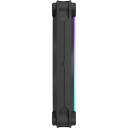 Fractal Design Datora ventilators FD-F-MR1-1401, 140mm, 74.39 cfm, 28 dBA, 350-1800 rpm, 7 ventilatora asmeņu dizains, 20 ARGB LED