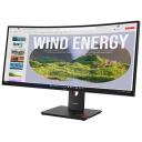 Lenovo ThinkVision T34WD-40 64AEGAT1EU, 3440 x 1440, 120 Hz, 4 ms, 300 cd/m&sup2;, 1 HDMI, USB 3.2 Gen 1 keskpunkt, kumer