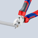 Diagonālie izolācijas griezēji, KNIPEX, 14 25 160, ar ergonomiskām rokturiem un augstu grie&scaron;anas jaudu