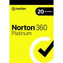 Norton PLATINIUM 21453462, 1 gads, 1 lietotājs, 20 ierīces, 100 GB mākoņkrātuves dublējums, jauni atjauninājumi
