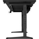 Genesis Moduārais Spēļu Galds NDS-2251, 180cm, 70-90cm, melns, MDF, kauss turētājs, austiņu turētājs, vadu pārvaldība