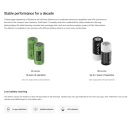 Ajax FireProtect 2 RB/HS wireless smoke and heat detector Jeweller with replaceable batteries 2&times;CR123A up to ~7 years battery life 85 dB siren up to 1700 m radio range for indoor installation white