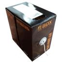 Sbox UTP-305, UTP kaabel, UTP-305, 305m, 24AWG, hall, kullatud pistikud