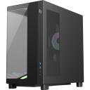 Gamemax Korpus NEX C53 BK, 1 x 3.5", 1+1 x 2.5", 7, ATX/BTF, 2 x USB 3.0, 1 x USB-C, 1 x k&otilde;rvaklapid