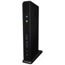 Raidsonic ICY BOX dokstacija IB-DK2241AC, strāvas adapteris AC 120/230 V, 2x USB 3.0, HDMI, DVI-I, Gigabit LAN