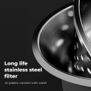 Elektriskā tējkanna 2200W 1.5L dubultsienu konstrukcija Strix termostats automātiska izslēg&scaron;anās aizsardzība pret sauso darbību AEK0004 Aeno