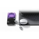 Qcy Crossky Clip C30S наушники, T33S Silver, 10.8mm, 40ч, IPX5, Bluetooth 6.0, ENC, LDAC, USB-C