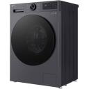 LG Skalbimo ma&scaron;ina F2X50S9TBB, 9 kg, 1200 RPM, A klasė, priekinė įkrova, Wi-Fi, matinė juoda, LED ekranas, garų funkcija
