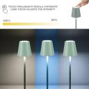 Beper Galda lampa P207ILI203, 3W, Zaļa, LED, 1 spuldze, regulējama gaismas temperatūra, aptum&scaron;o&scaron;ana