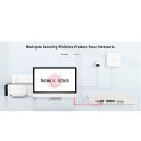 Ruijie RG-NBS3100-8GT2SFP-P | 10 Pordiga Gigabit Layer 2 Cloud PoE Lüliti — 6kV Ülepinge Kaitse, 20 Gbps Läbilaskevõime, Must Korpus