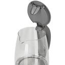 Adler | Kettle | AD 1286 | Standard | 2200 W | 2 L | Plastic/Glass | 360&deg; rotational base | Grey
