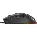 Sandberg Žaidimų pelė 640-28, 120g, 1.5m, 6 mygtukai, 800-12800 DPI, USB, LED ap&scaron;vietimas