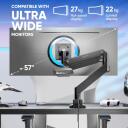 Onkron monitori kinnitus, G130-B, 17-57", 2-27 kg, 2-22 kg, VESA 75x75-200x200 mm, kallutus +60&deg;~-20&deg;, p&ouml;&ouml;ramine 180&deg;