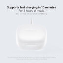 Bezvadu austiņas ar iebūvētu mikrofonu un Bluetooth savienojumu Redmi Buds 6 Play Black BHR8776GL Xiaomi