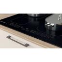 Indesit Plīts IB 65B60 NE, 4, Taimeris, Melna, Indukcija, Skārienjutīgs, Dual Zone