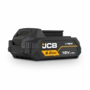 JCB JCB-18LI-2 Professional 18V Li-Ion akumuliatorius įrankių maitinimui 2.0Ah suderinamas su JCB 18V akumuliatoriniais įrankiais