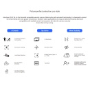 Ezviz E6 CS-E6 Iek&scaron;telpu Panorāmas 5MP 2K Viedā Wi-Fi / LAN 360 Kamera MicroSD / Nakts Redzamība Pelēka