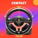 Subsonic Stūre SV 250-S SA5578-2, 22cm, 180grādi, 2 pedāļi, dubultā vibrācija, PS4, PS3, XBOX ONE, PC, SWITCH