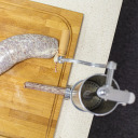 Vertikalus dešrų pildytuvas 2,5 kg iš nerūdijančio plieno su 4 antgaliais 16×22×49 cm 311007 Browin