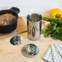 Daudzfunkcionāls katls ar grozu un spiediena šķiņķa vārītāju 4 L 313515 Browin