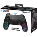 Subsonic Kontrolleris SA5654, melna, Bluetooth: Jā, programmējamas RGB LED gaismas, 2 virzienu krustojums, uzlādējams akumulators