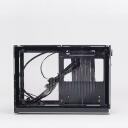 Zalman M2 Mini ITX h&otilde;be M2 mini (Silver), 2x 2,5" pesa, Mini-ITX, Mini torn, 1x 80 mm ventilaator