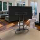Onkron TV stovas TS1380-B, 50-83 colių, maksimali apkrova 65.5 kg, VESA 100x100-800x500 mm, auk&scaron;čio reguliavimas 880-1200 mm