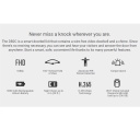 Ezviz DB2C CS-DB2C Nutikas Uksekell Juhtmevaba HD 1080p Aku Helimooduli Komplektiga Valge